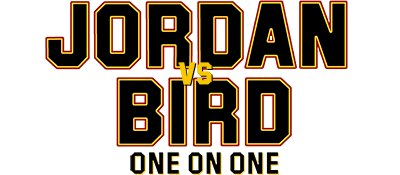 Jordan vs Bird One on One logo for GameBoy